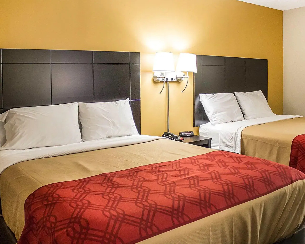 Guest room at Wilson Motel