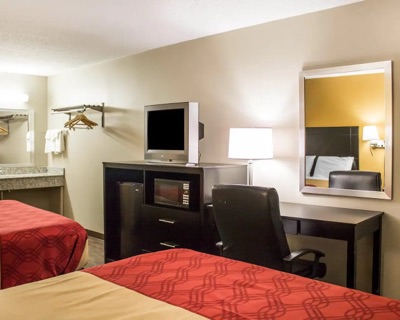 Guest room at Wilson Motel
